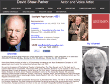 Tablet Screenshot of davidshaw-parker.com